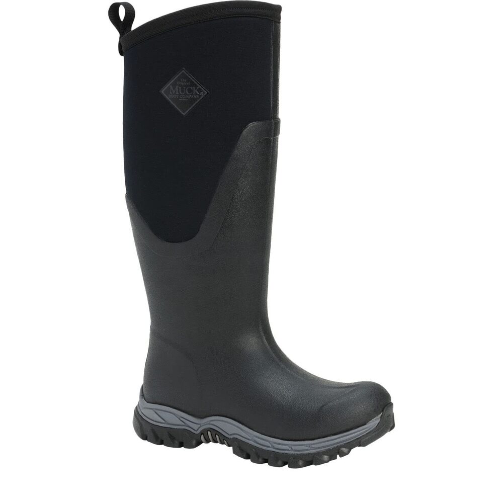 MUCK BOOT WOMENS ARCTIC SPORT II TALL SNOW BOOT, BLACK, 11 US